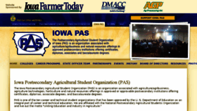 What Iowapas.org website looked like in 2017 (8 years ago)