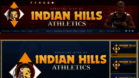 What Indianhillsathletics.com website looked like in 2017 (6 years ago)