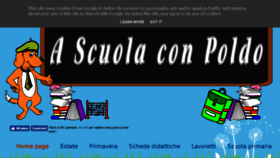 What Imparaconpoldo.it website looked like in 2017 (6 years ago)