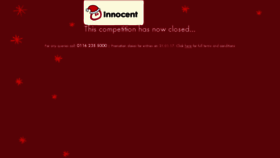 What Innocentsecretsanta.com website looked like in 2017 (6 years ago)