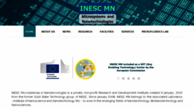 What Inesc-mn.pt website looked like in 2017 (6 years ago)