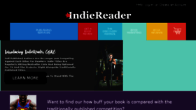 What Indiereader.com website looked like in 2017 (6 years ago)