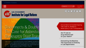 What Instituteforlegalreform.com website looked like in 2017 (6 years ago)