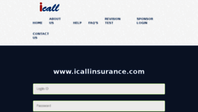 What Icallinsurance.com website looked like in 2017 (6 years ago)