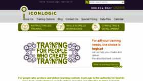 What Iconlogic.com website looked like in 2017 (6 years ago)