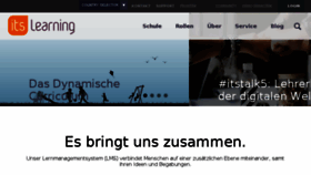 What Itslearning.de website looked like in 2017 (6 years ago)