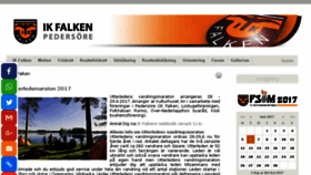 What Ikfalken.fi website looked like in 2017 (6 years ago)