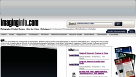 What Imaginginfo.com website looked like in 2017 (6 years ago)