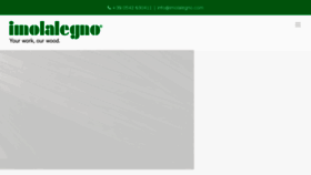 What Imolalegno.com website looked like in 2017 (6 years ago)