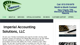 What Imperialaccountingsolutions.com website looked like in 2017 (6 years ago)