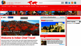 What Indianchieftravel.com website looked like in 2017 (6 years ago)