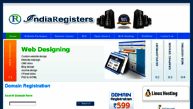 What Indiaregisters.com website looked like in 2017 (6 years ago)