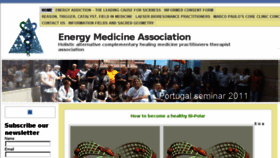What Informationenergymedicine-association.com website looked like in 2017 (6 years ago)