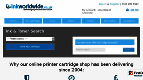What Inkworldwide.co.uk website looked like in 2017 (6 years ago)