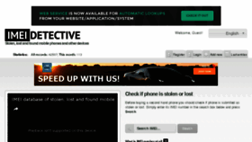 What Imeidetective.com website looked like in 2017 (6 years ago)