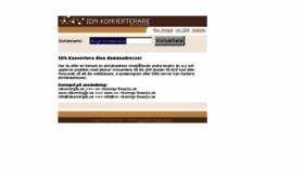 What Idnkonverterare.se website looked like in 2017 (6 years ago)