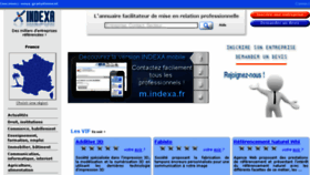 What Indexa.fr website looked like in 2017 (6 years ago)