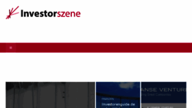 What Investorszene.de website looked like in 2017 (6 years ago)