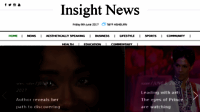 What Insightnews.com website looked like in 2017 (6 years ago)