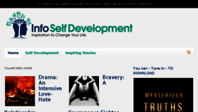 What Infoselfdevelopment.com website looked like in 2017 (6 years ago)