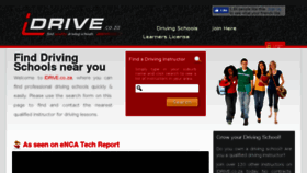 What Idrive.co.za website looked like in 2017 (6 years ago)