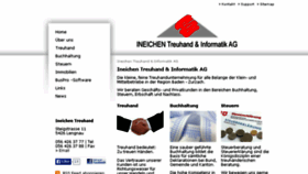 What Ineichen-treuhand.ch website looked like in 2017 (6 years ago)