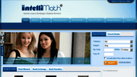 What Intellimath.com website looked like in 2017 (6 years ago)