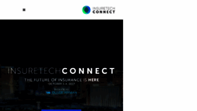 What Insuretechconnect.com website looked like in 2017 (6 years ago)