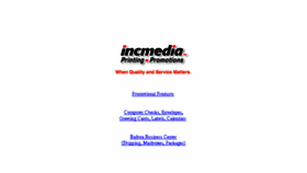 What Incmedia.com website looked like in 2017 (6 years ago)