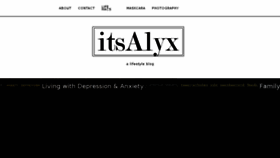What Itsalyx.com website looked like in 2017 (6 years ago)