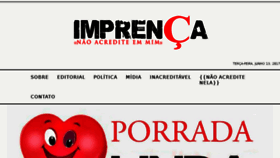 What Imprenca.com website looked like in 2017 (6 years ago)