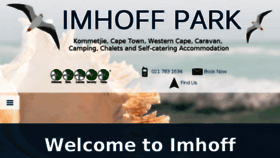 What Imhoff.co.za website looked like in 2017 (6 years ago)