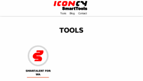 What Iconcy.com website looked like in 2017 (6 years ago)