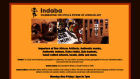 What Indaba.com website looked like in 2017 (6 years ago)