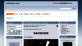 What Itzehoe-live.net website looked like in 2017 (6 years ago)