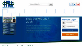 What Ipba.org website looked like in 2017 (6 years ago)