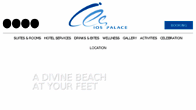 What Iospalacehotel.com website looked like in 2017 (6 years ago)