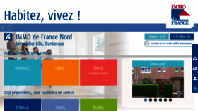 What Immodefrance-nord.com website looked like in 2017 (7 years ago)