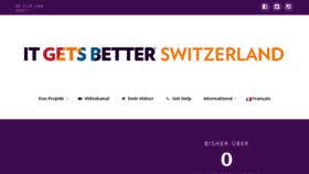 What Itgetsbetter.ch website looked like in 2017 (6 years ago)