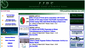 What Ijbs.org website looked like in 2017 (6 years ago)