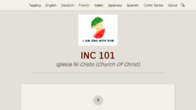 What Iglesianicristo101.wordpress.com website looked like in 2017 (6 years ago)