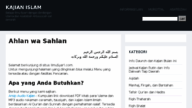 What Ilmusyari.com website looked like in 2017 (6 years ago)