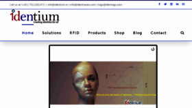What Identium.in website looked like in 2017 (6 years ago)