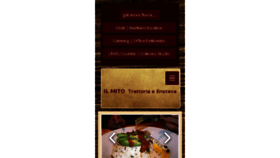 What Ilmitotrattoriaeenoteca.com website looked like in 2017 (6 years ago)