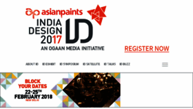What Indiadesignid.com website looked like in 2017 (6 years ago)