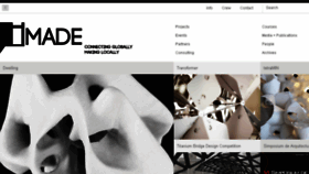 What I-m-a-d-e.org website looked like in 2017 (6 years ago)