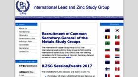 What Ilzsg.org website looked like in 2017 (6 years ago)