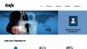 What Iraje.com website looked like in 2017 (8 years ago)