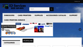 What Id-services.com website looked like in 2017 (6 years ago)
