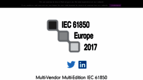 What Iec61850-europe.com website looked like in 2017 (8 years ago)
